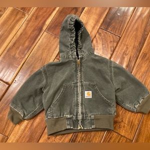 Carhartt heavy duty jacket for 2T toddler; great condition; smoke/pet-free home